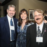 Broward Judge Andrew Siegel, FCF Board Member Julie Talenfeld, and David Singer