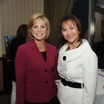 Anchorwoman Kristi Krueger and FCF Exec. Dir. Christina Spudeas